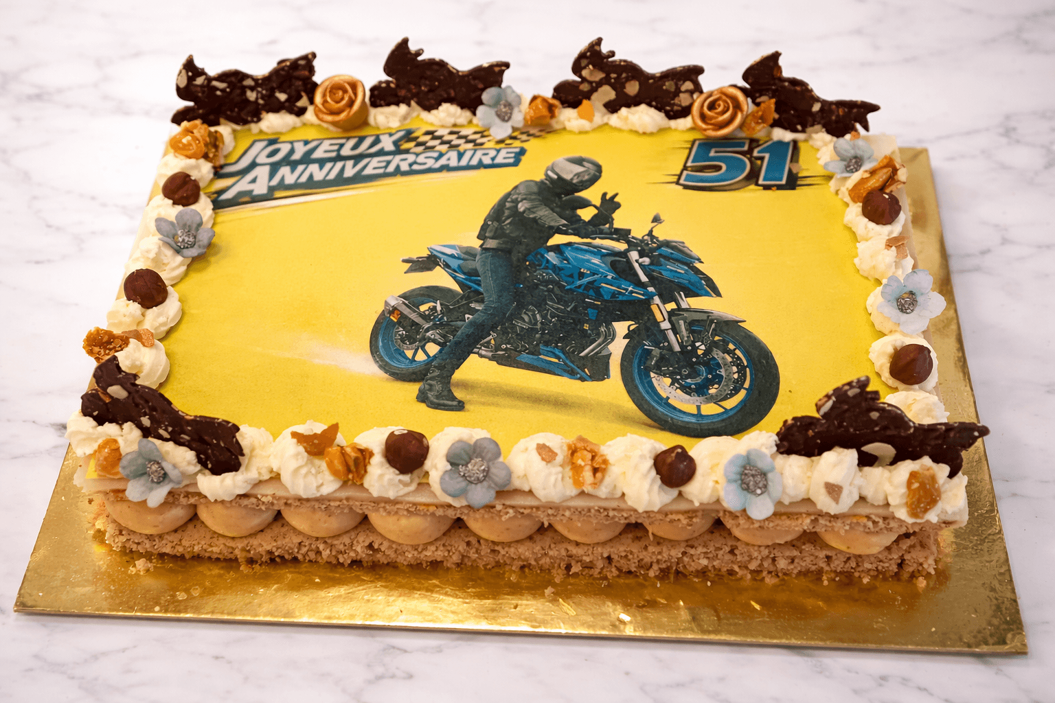 Number cake à Thuir par Nimovi Cake Design