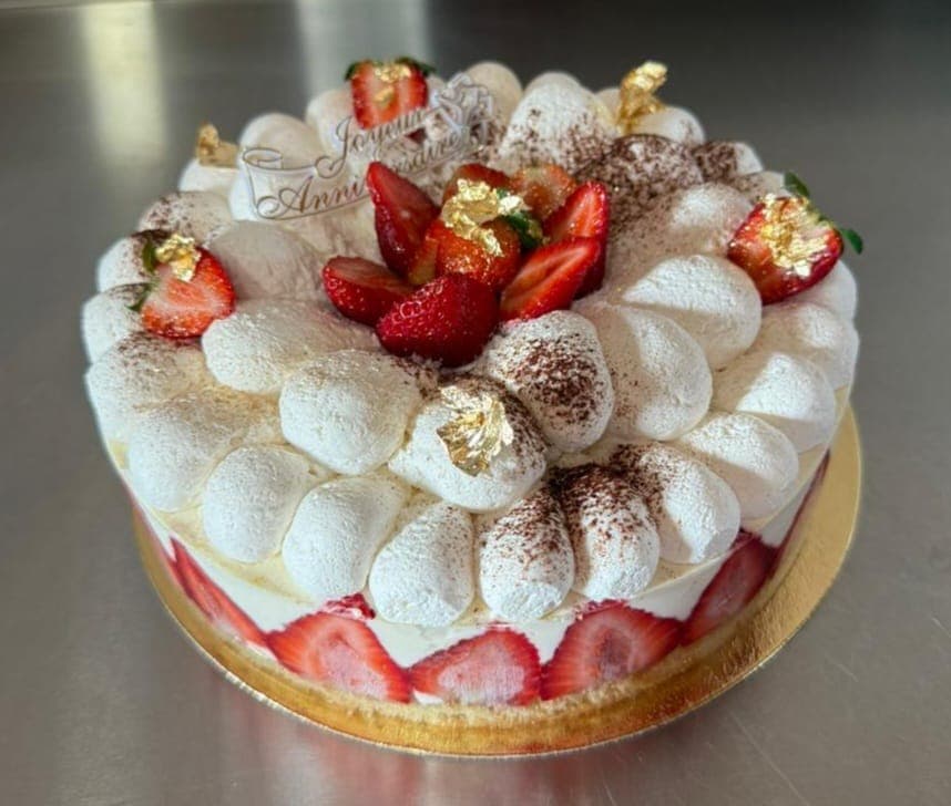 Entremets à Sainte clotilde par Papillon Gourmand