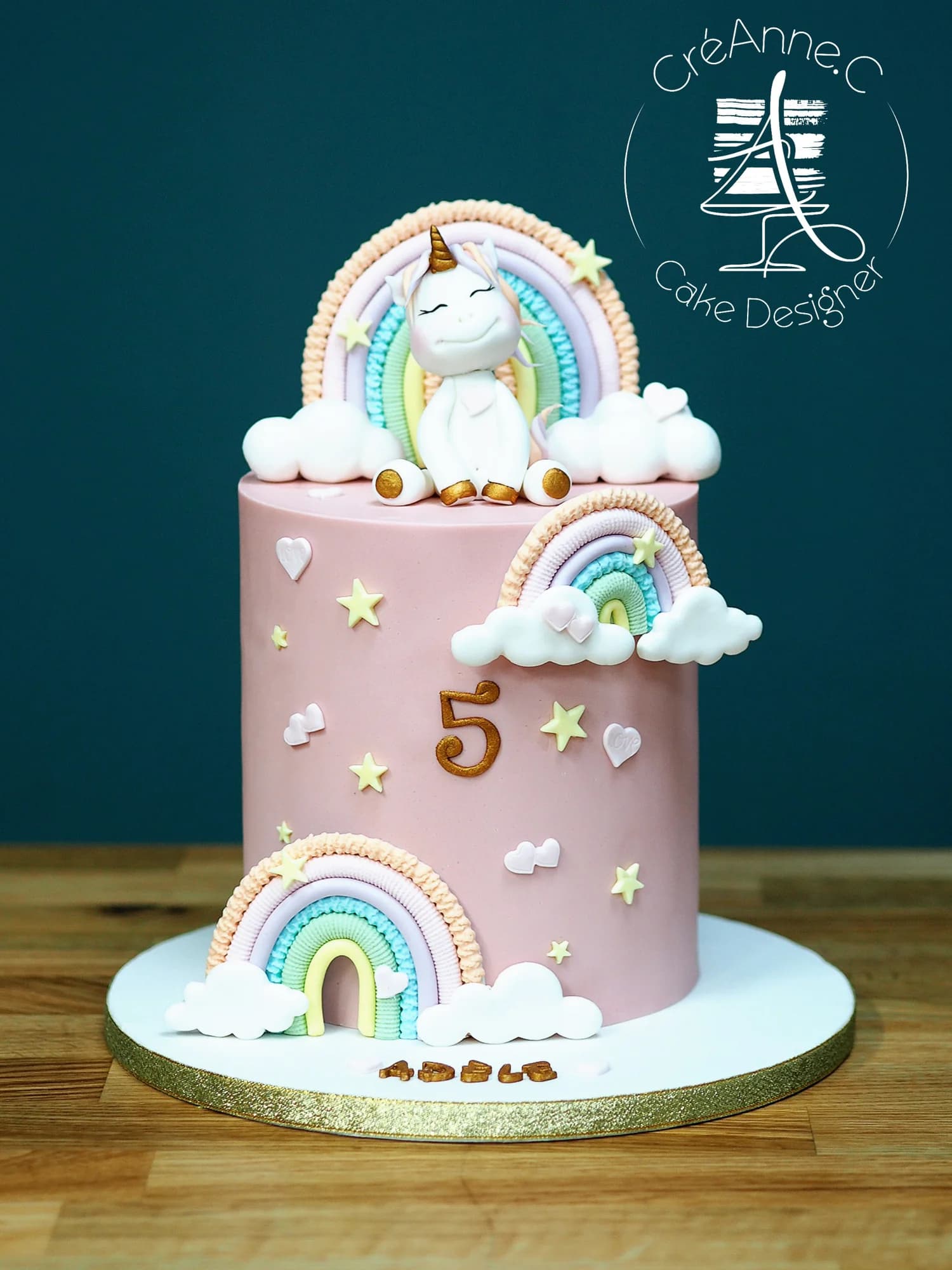 Réalisation à Le Havre par Cré-AnneC, cake design