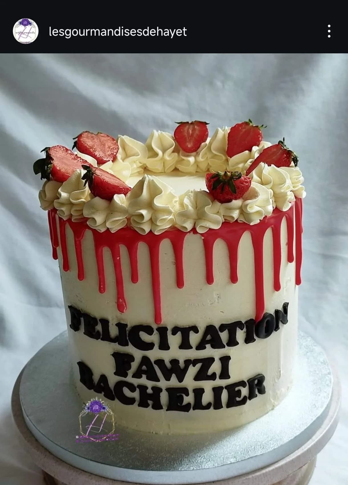 Réalisation pâtisserie